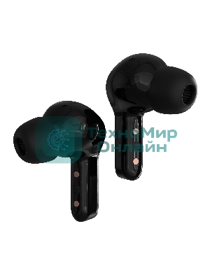 Наушники TWS More Choice BW07 черный, внутриканальные, Bluetooth, до 4 ч