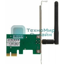 Сетевой адаптер TP-Link SOHO TL-WN781ND Беспроводной сетевой адаптер на шине PCI Express серии Lite N, до 150 Мбит/с