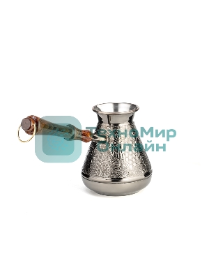 Турка медная Lara LR15-01 300 мл Виноград деревянная, лакированная ручка с латунным кольцом