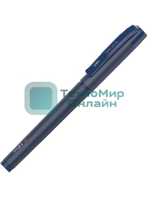 Ручка гелевая Deli EG159-BL ассорти, d=1.0мм, синие чернила, резиновая манжета