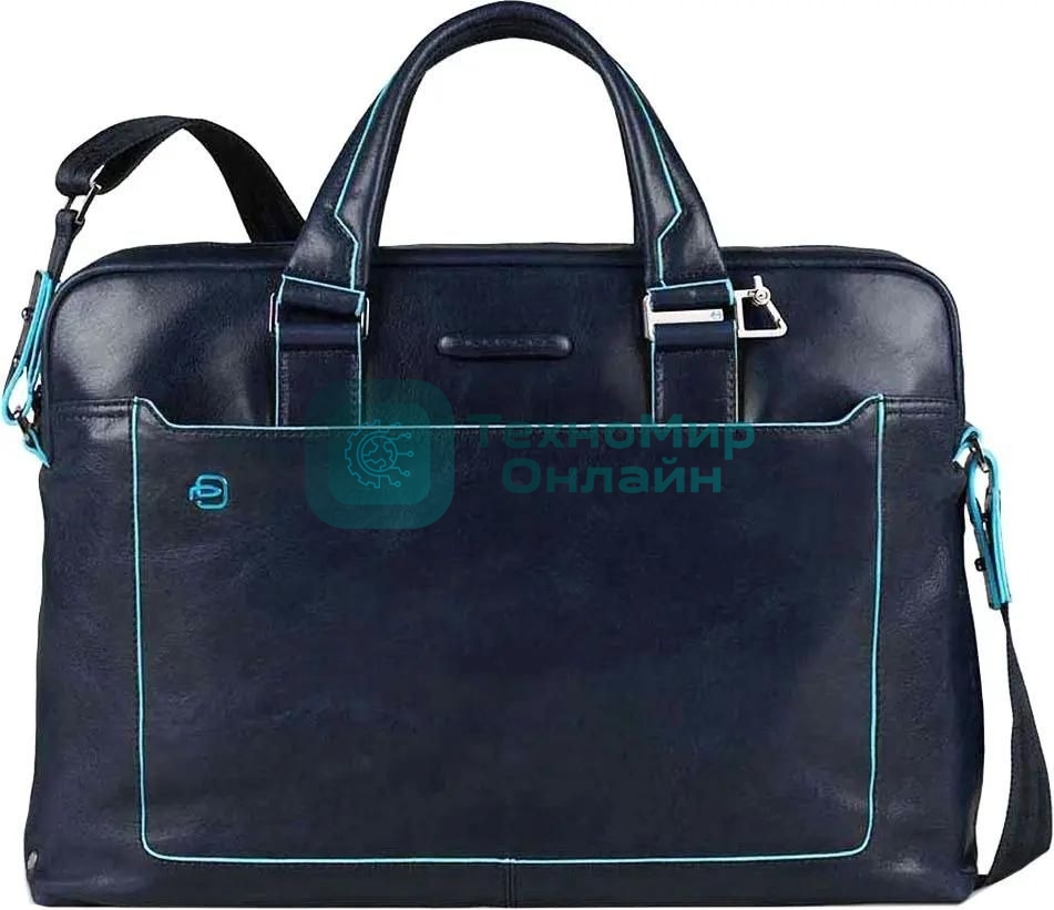 Сумка для ноутбука Piquadro Blue Square CA3335B2/BLU2 синий натур.кожа