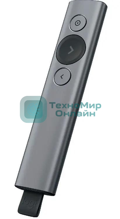 Презентер Logitech Spotlight R-R0011 серый, Bluetooth, кнопки - 3