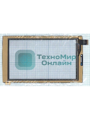 Сенсорное стекло (тачскрин) Micromax Canvas Tab P480. черное