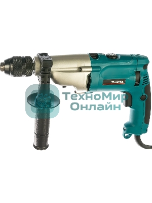 Дрель-шуруповерт Makita HP2071F, 1010 Вт, 28 Нм, щеточный, ударный