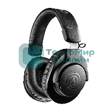 Беспроводные/проводные наушники Audio-Technica ATH-M20xBT черный, полноразмерные, Bluetooth + проводной, оголовье, до 60 ч