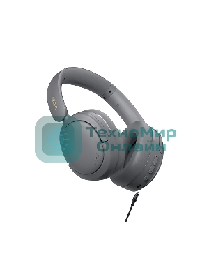 Беспроводные/проводные наушники Edifier W800BT SE серый, полноразмерные, Bluetooth + USB-C, игровой режим, до 30 ч