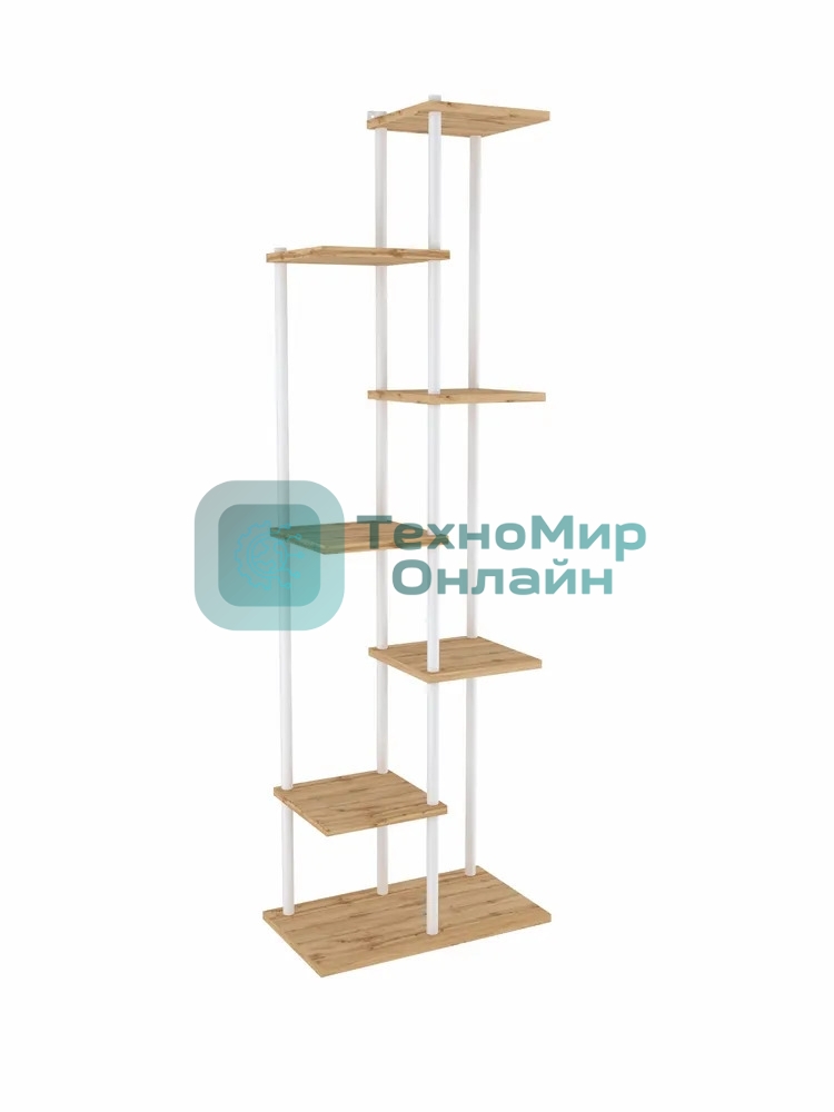 Подставка для цветов ЗМИ Шафран 17Л белый ПДЦШ17Л Б