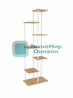 Подставка для цветов ЗМИ Шафран 17Л белый ПДЦШ17Л Б