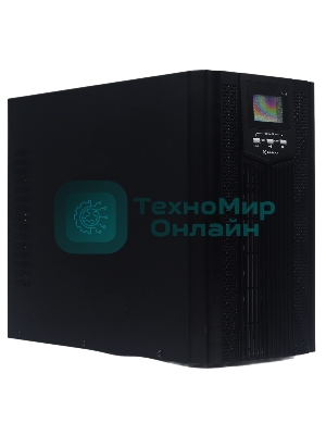 Источник бесперебойного питания (ИБП) Raskat HIO-3000VA+ (3000ВА, 2700Вт, 6xIEC320, LCD, USB type-B, 1xRS232, чистая синусоида)