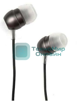 Наушники проводные Dialog EP-F57 серый, внутриканальные, Jack 3.5 мм
