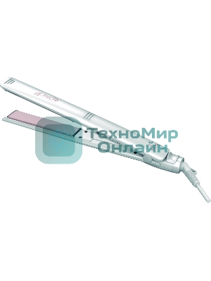 Выпрямитель для волос GA.MA ELEGANCE LINO белый, 25 мм, 230 °C, 1 режим