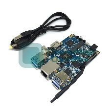 Микрокомпьютер Orange PI 3 2Gb + 8Gb EMMC, Android 7, с кабелем питания. (44286)