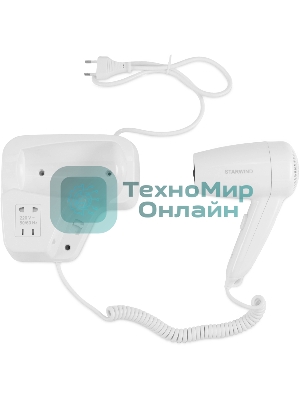 Фен Starwind SW-HD872 белый, 1100 Вт