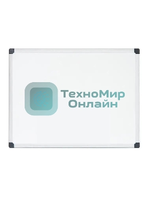 Доска магнитно-маркерная Deli E39038A, лак, белый 120x240 см, алюминиевая рама сталь