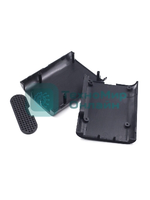 Корпус ACD RA071 Raspberry Pi 2/3B/3B+ Injection Molding Case Black with Stripe RA074 черный