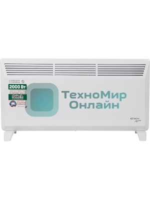Конвектор электрический Engy EN-2000 Modern, белый, 2000 Вт, 25 м2, термостат