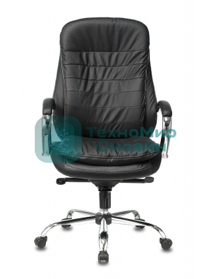 Кресло Бюрократ T-9950/BLACK черный, кожа