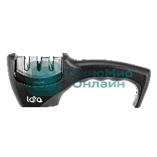 Ножеточка LARA LR05-03 съемный блок, 3 точильных полотна, пластик ABS