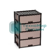 Комод Альтернатива Колорит 4 секц,венге,широкий М8761