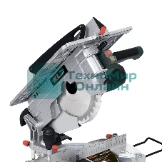 Профессиональная торцовочная пила KLPRO KLGK1512 (1900Вт, 4500об/мин, 255мм, диск по дереву в комплекте)