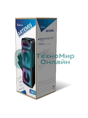 Портативная акустика Smartbuy ARTEMIS, черный