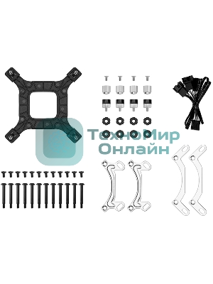 Система жидкостного охлаждения DeepСool LE360 V2 черный (R-LE360-BKAMMC-G-2)