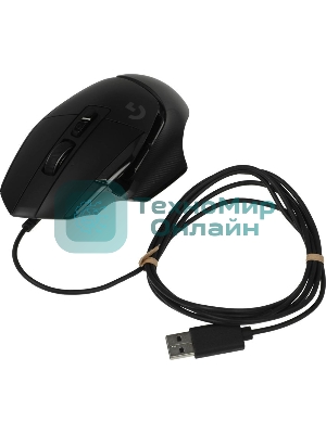 Мышь проводная Logitech G502 X черный, 25600 dpi, USB, кнопки - 13