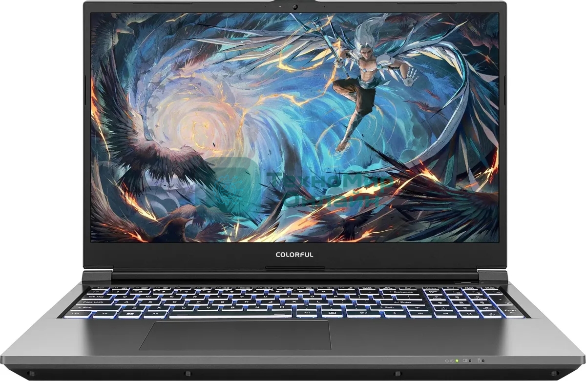 Ноутбук Colorful X15 AT 23 Intel Core i5-12450H/16Gb/SSD512Gb/RTX4060 6Gb/15.6