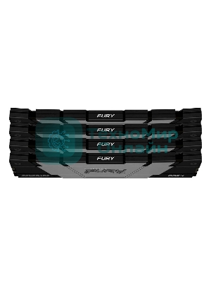 Оперативная память Kingston Fury Renegade, DDR4, 32GB (4x8GB), 3600MHz, CL16, DIMM, черный, радиатор
