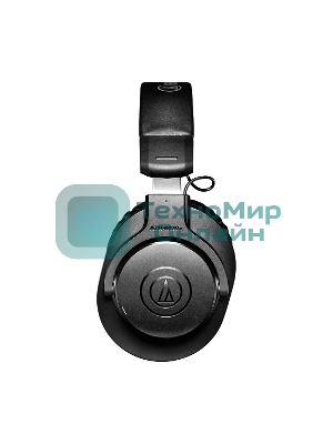 Беспроводные/проводные наушники Audio-Technica ATH-M20xBT черный, полноразмерные, Bluetooth + проводной, оголовье, до 60 ч