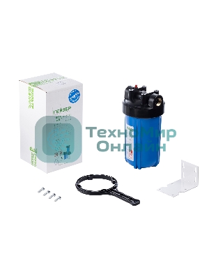 Корпус магистрального фильтра Гейзер 10BB с латунными вставками