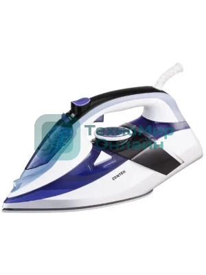 Утюг Centek CT-2318 синий, 2800 Вт, 50 г/мин, 190 г/мин, 350 мл