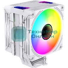 Кулер для процессора Bloody BD-AC230-ARGb1 ARGb белый, 120 мм, алюминий/медь, 1600 об/мин, 32 дБ, 4 pin, 230 Вт, 154 мм