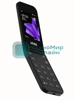 Мобильный телефон INOI 284 Flip 4G черный