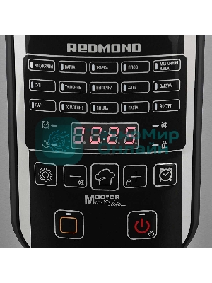 Мультиварка Redmond RMC-M36 сталь/черный
