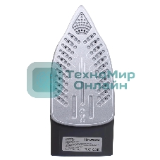 Утюг Hyundai H-SI01789 серый/темно-синий, 2400 Вт, 20 г/мин, 160 г/мин, 300 мл