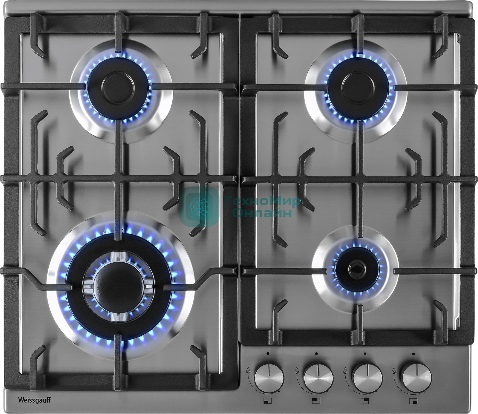 Газовая варочная панель Weissgauff HGG 641 XB