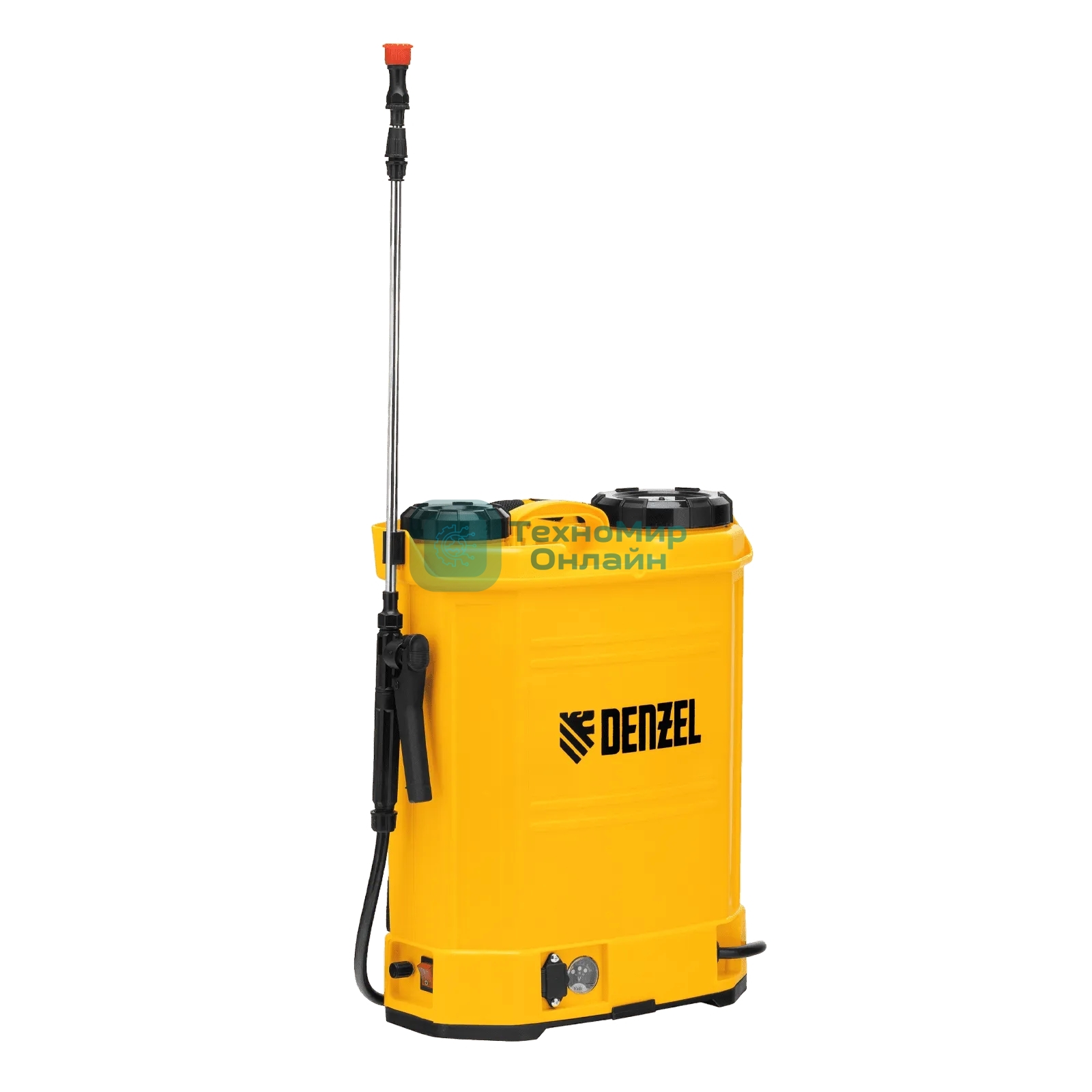 Опрыскиватель ранцевый аккумуляторный Denzel D-16LA, 16 л, щелочной акк., 12 В, 8 А·ч