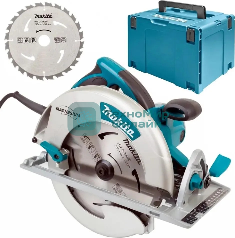 Циркулярная пила (дисковая) Makita 5008MGJX2 1800Вт (ручная)