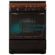 Плита газовая Gefest CG 60М C7 К83 коричневый, конфорок 4 шт, духовка 63 л, 60 см x 85 см x 60 см