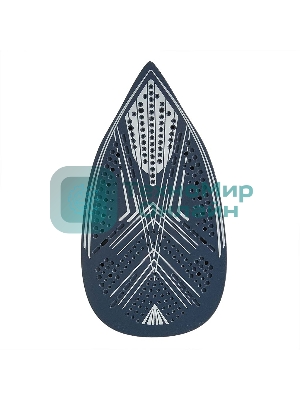 Утюг DELTA DL-154 голубой, 2400 Вт, 30 г/мин, 150 г/мин, 260 мл