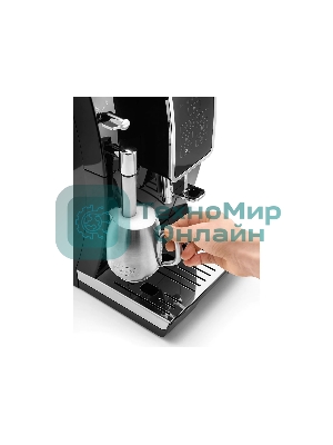 Кофемашина автоматическая DeLonghi ECAM 350.15.B черный, исп. кофе - молотый/зерновой, 1.8 л, 1450 Вт, 15 бар