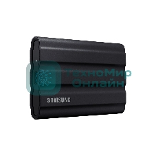 Внешний SSD Samsung T7 Shield, 1TB, USB 3.2 Gen 2 Type-C, R/W 1050/1000, черный