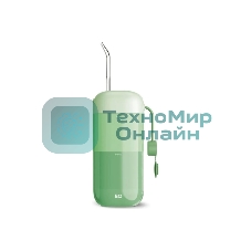 Ирригатор BQ IR002 зеленый, от аккумулятора, 230 мл, 11 режимов