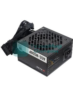 Блок питания Accord ACC-W600P, 600Вт, 80 PLUS WHITE, 120мм, черный