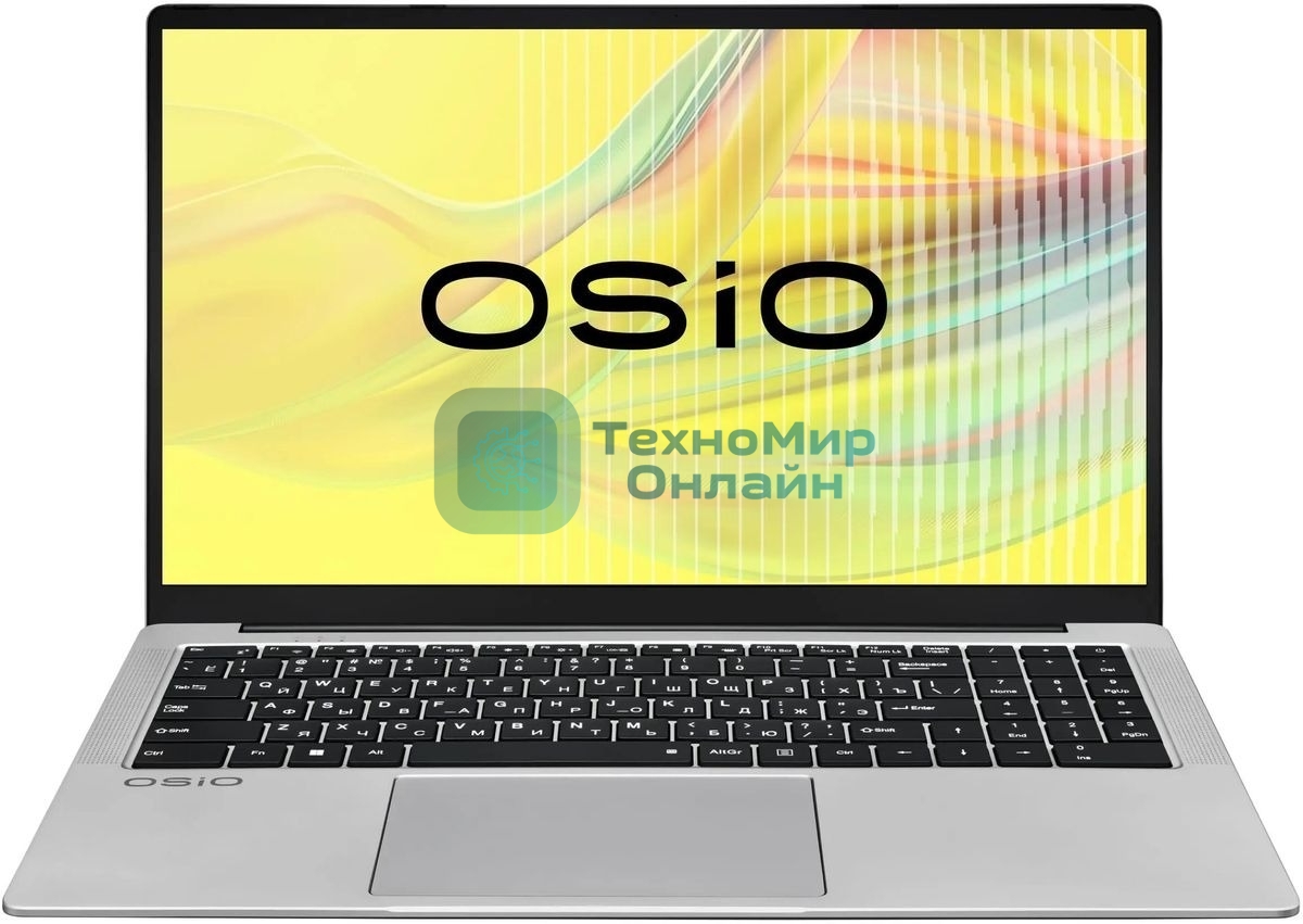 Ноутбук Osio FocusLine F160a-010 серый Ryzen 7 5700U 16Gb SSD 1Tb 16.1