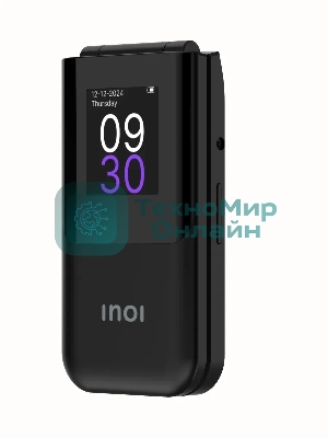 Мобильный телефон INOI 284 Flip 4G черный
