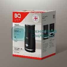 Капучинатор BQ MF1001 500Вт, 500 мл, черный