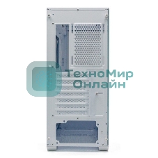 Корпус ATX Xastra Q600 6ARGB-C10-UC White без БП, боковая панель из закалённого стекла, USB 3, USB Type-C