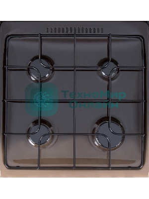 Плита газовая Gefest 1200-С7 К39 коричневый, конфорок 4 шт, духовка 63 л, 60 см x 85 см x 60 см